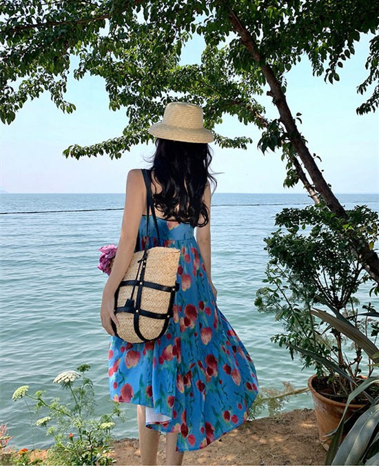 楽天市場】リゾートワンピース 大人可愛い 夏ワンピース リゾート