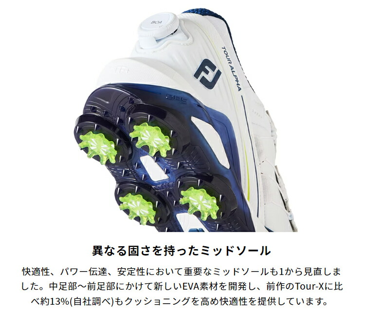 楽天市場】FOOTJOY フットジョイ 日本正規品 TOUR ALPHA BOA ツアー
