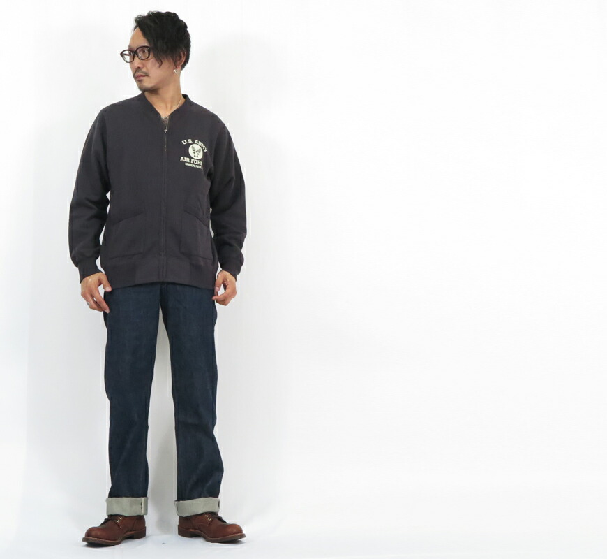 楽天市場】バズリクソンズ Buzz Rickson's セットイン ジップアップ