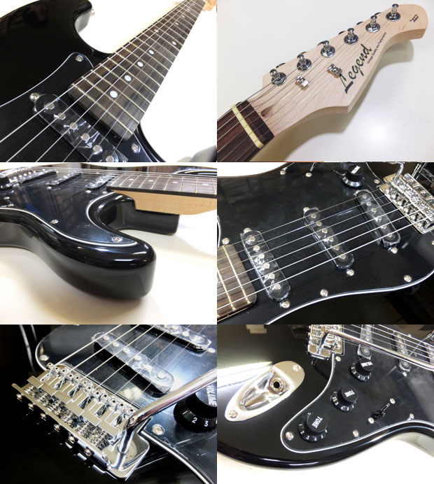 楽天市場】エレキギター 初心者セット Legend レジェンド LST-Z/BBK 15