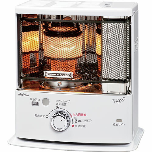 楽天市場】トヨトミ 石油ストーブ ダブルクリーン RC-S2824(W