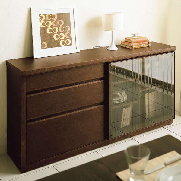 楽天市場】カリモク サイドボード リビングボード 幅1198mm ピュア