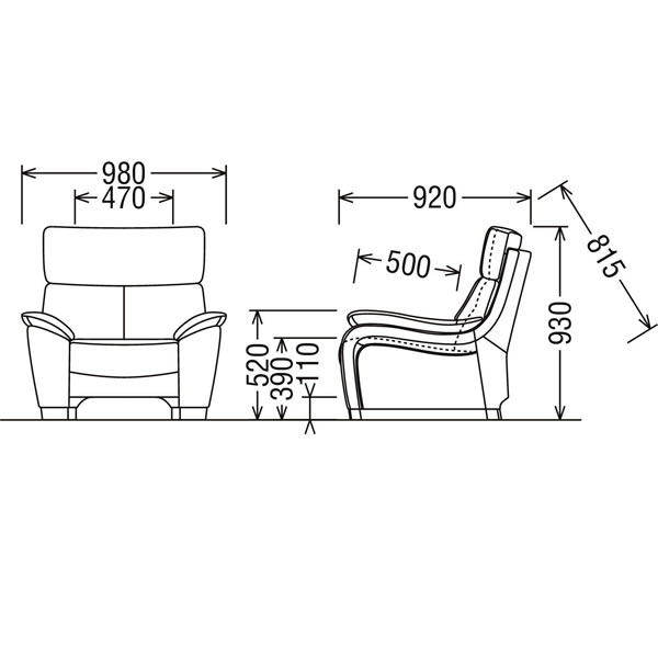 楽天市場】カリモク ソファ 1人掛け ZW73モデル 本革張 肘掛椅子 【COM