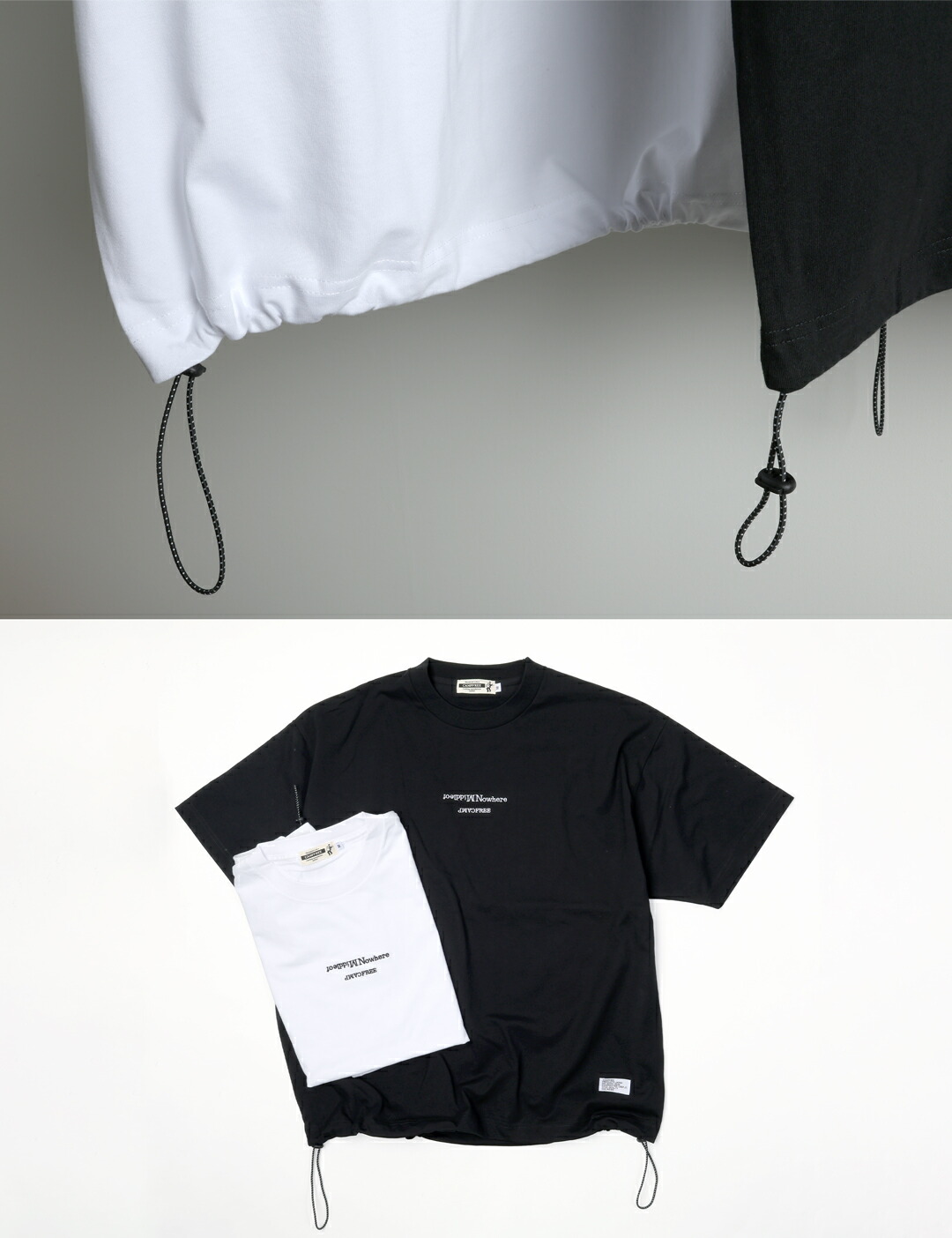 楽天市場】Tシャツ メンズ 半袖 6.5oz 裾ドローコード メンズtシャツ