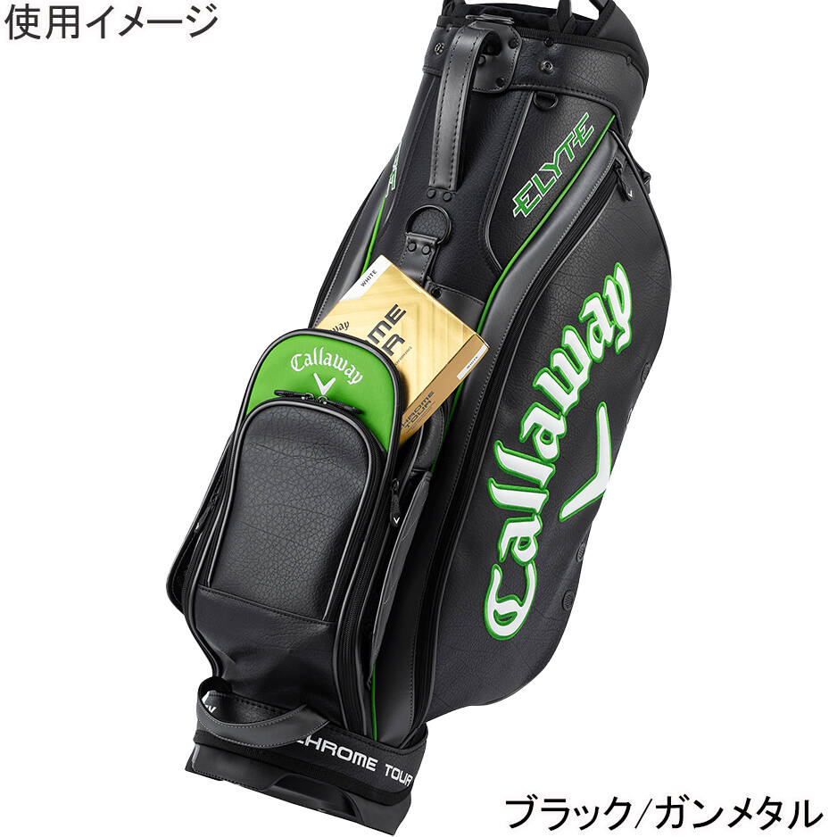 Callaway キャディバッグ 黒と緑 Callaway キャディバッグ 黒と緑