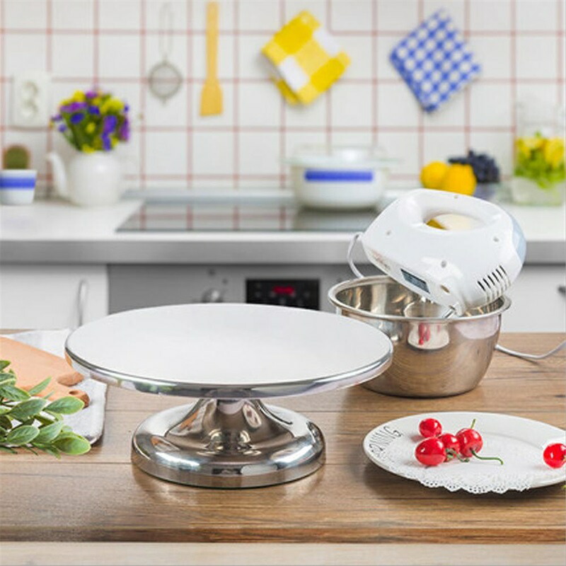 楽天市場】ケーキ 回転台 ケーキスタンド ケーキ作り用 360度回転 滑り