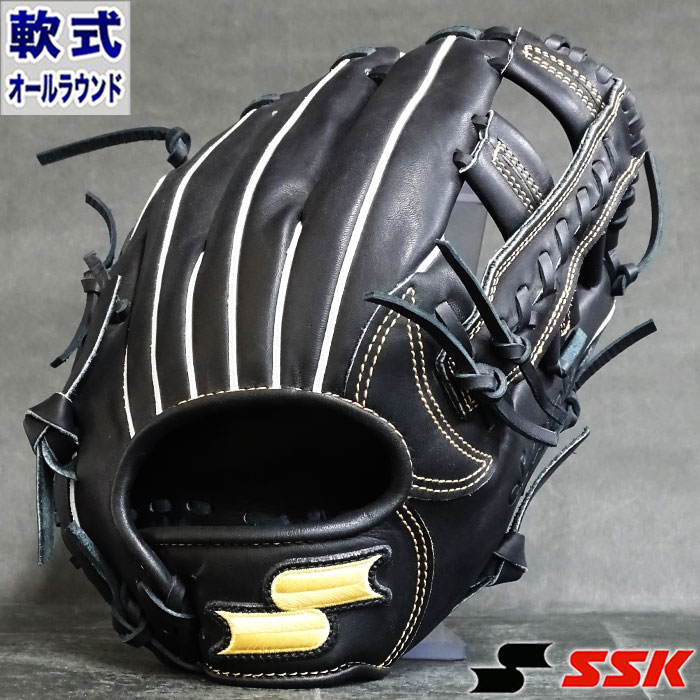 SSK 軟式グローブ 左用 スーパーソフト SSG-760 オールラウンド用 SSK