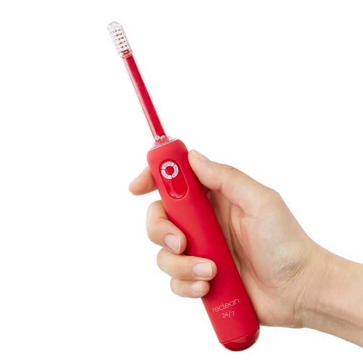 楽天市場】伊藤超短波 パルス式 超音波歯ブラシ reclean 24/7 WHITE