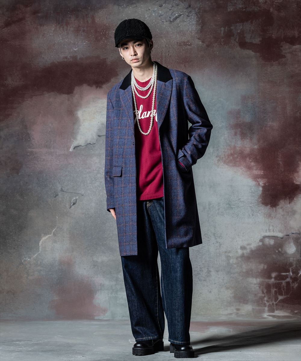 楽天市場】glamb グラム No Button Chester Coat ノーボタンチェスター