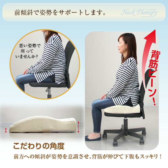 楽天市場】整体院の先生がお勧めする クッション お尻にフィット 約41