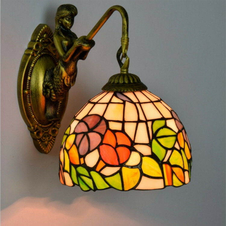 楽天市場】ブラケットライト 照明 ステンドグラス 照明器具 ウォール