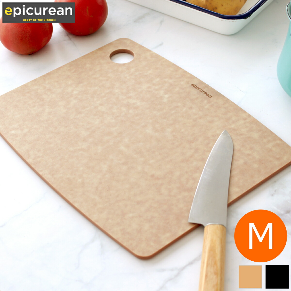 楽天市場】エピキュリアン カッティングボードMサイズ カッティング