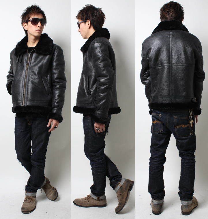 楽天市場】レザージャケット B−3 革ジャン メンズ 大きいサイズ 4L 5L