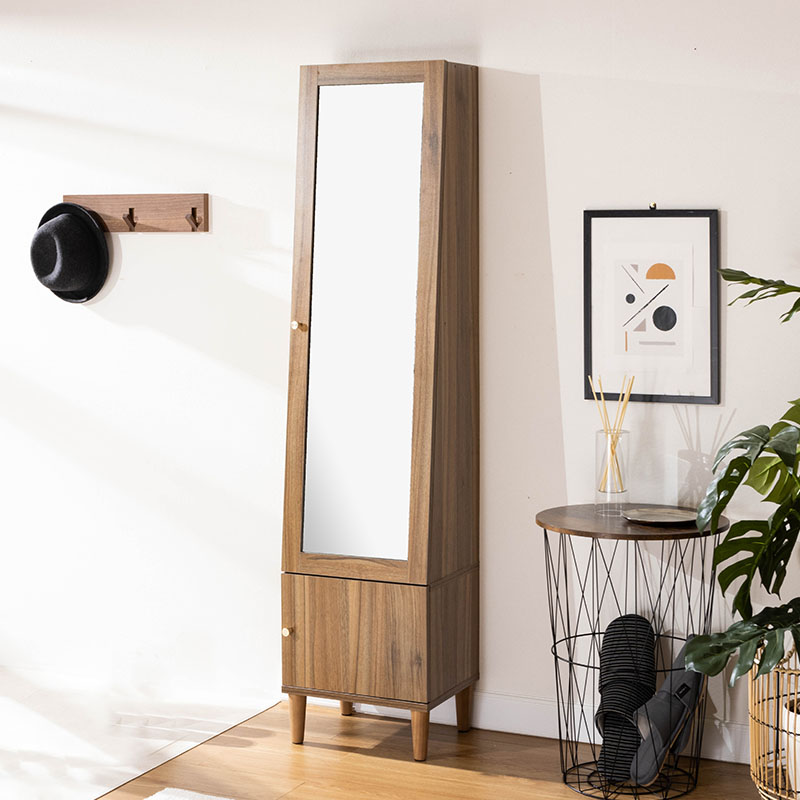 楽天市場】ドレッサー 姿見 収納 ミラー 全身 鏡台 ラック 北欧風 収納