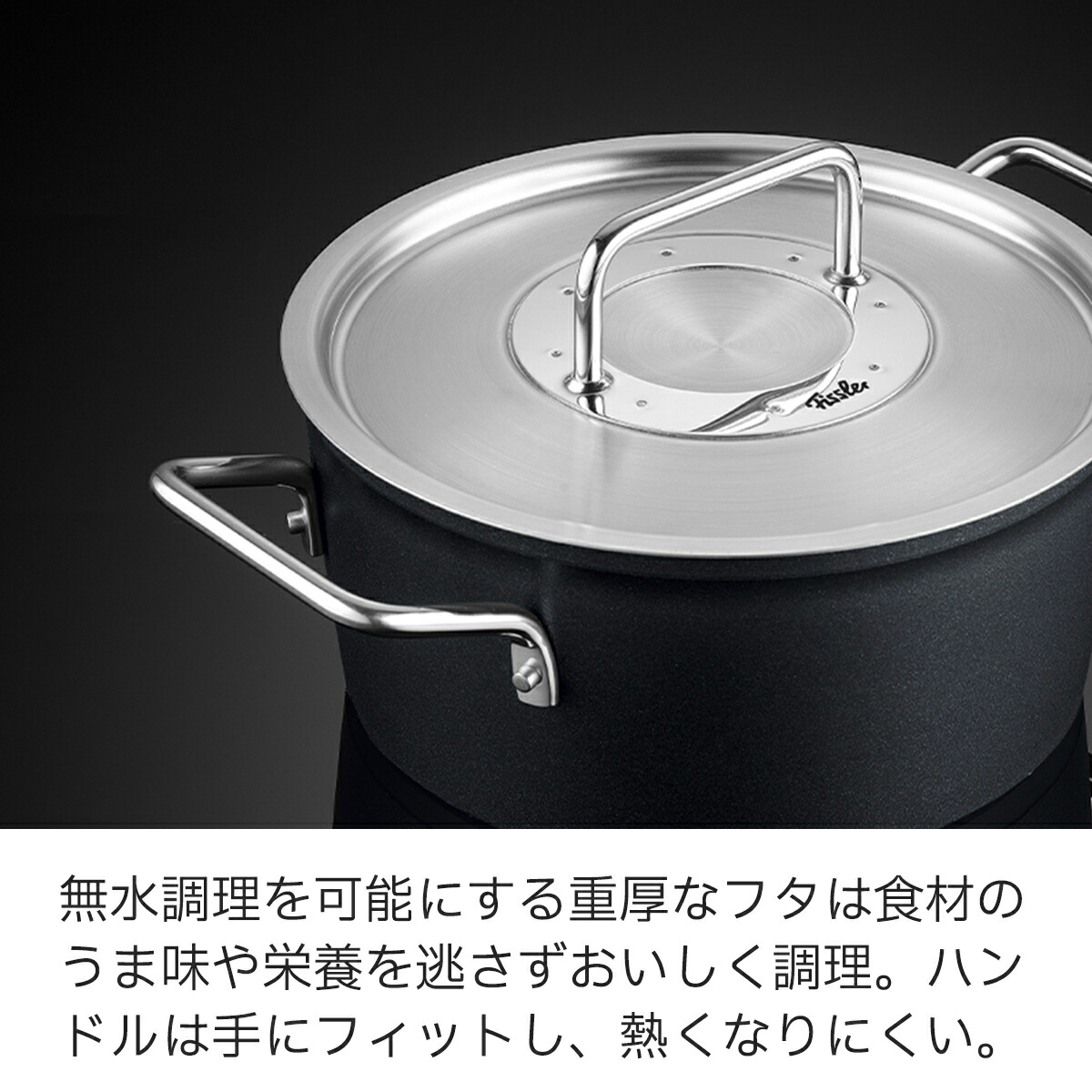 楽天市場】【公式】 フィスラー 両手鍋 20cm アダマント シチュー