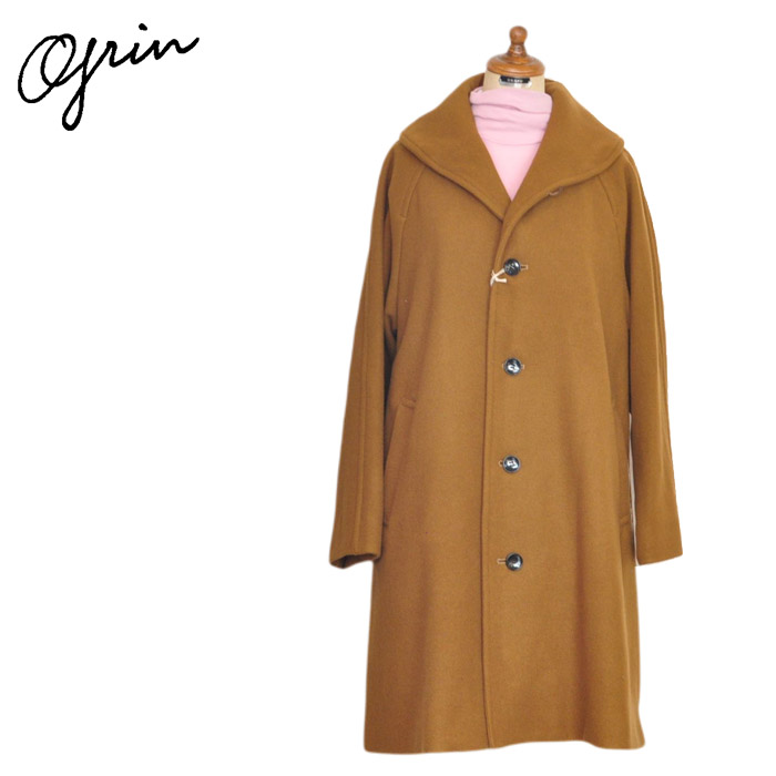 楽天市場】grin グリン コート ソフトウールビーバー ワイドカラー