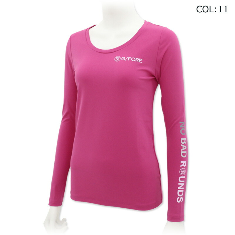 即発送】 ジーフォア G/FORE ゴルフ レディース 速乾運動長袖 サイズS