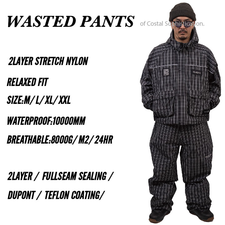 楽天市場】25-26 NOMADIK ノマディック スノボ ウェアー WASTED PANTS