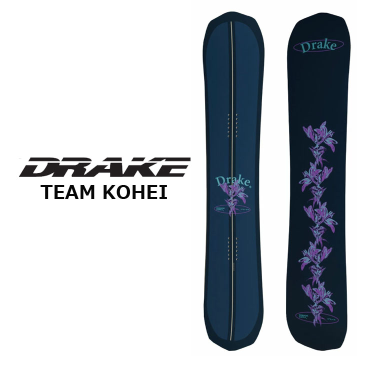 楽天市場】25-26 DRAKE ドレイク スノーボード 板 【TEAM KOHEI