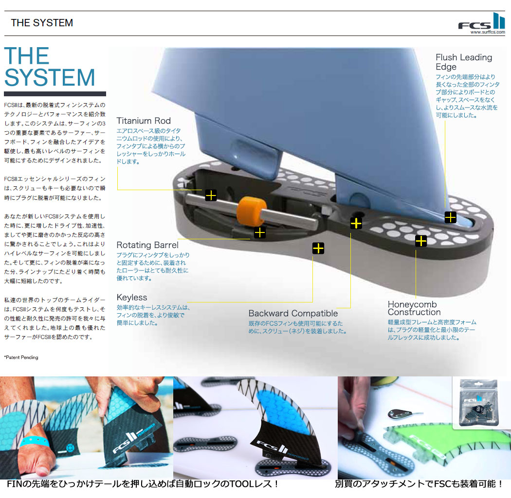楽天市場】【ネジプレゼント】FCS2 エフシーエス ツー フィン