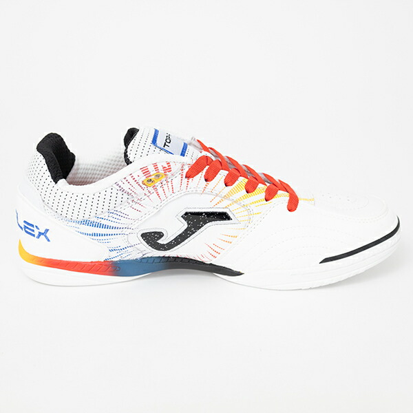 楽天市場】ホマ トップフレックス 2476 WHITE RED INDOOR 大人用