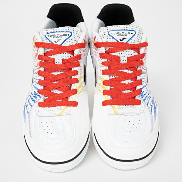 楽天市場】ホマ トップフレックス リバウンド 2476 WHITE RED INDOOR