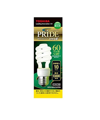 東芝 ネオボールZ D形 3波長形 昼白色 EFD15EN/10-PDS (電球・蛍光灯