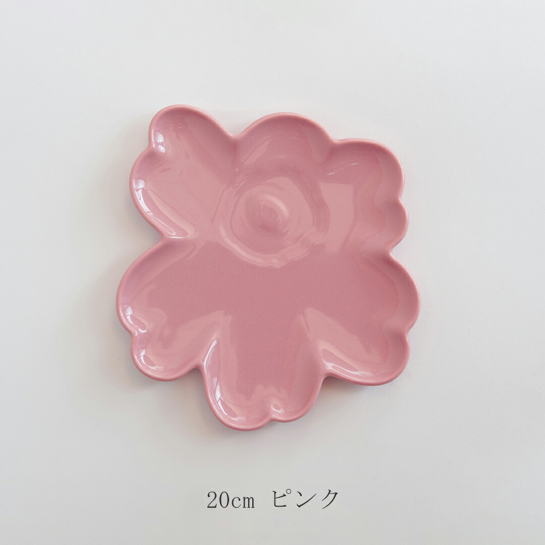 楽天市場】ウニッコ シェイプ プレート（マリメッコ／marimekko