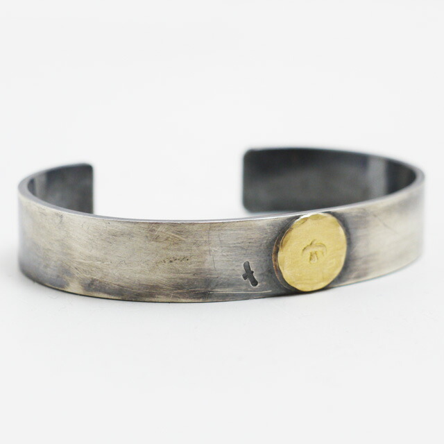 楽天市場】goro's(ゴローズ) 18Kメタル付平打ちバングル イーグル