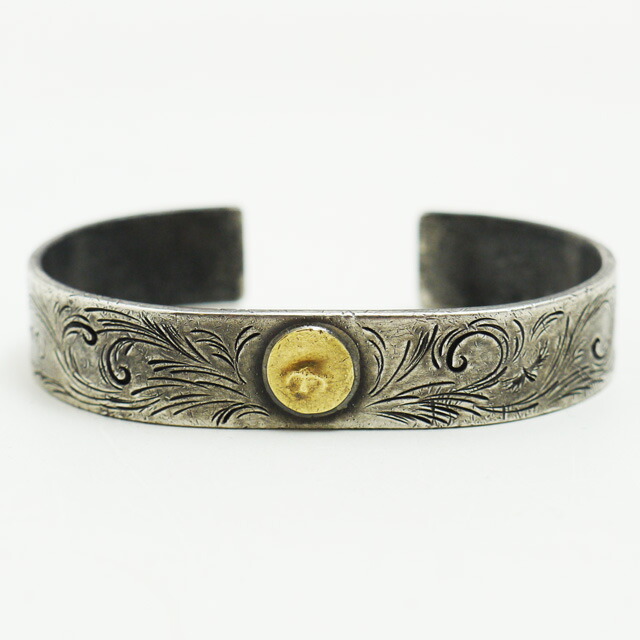 楽天市場】goro's(ゴローズ) オールド物 唐草平打ちバングル 【Size：M