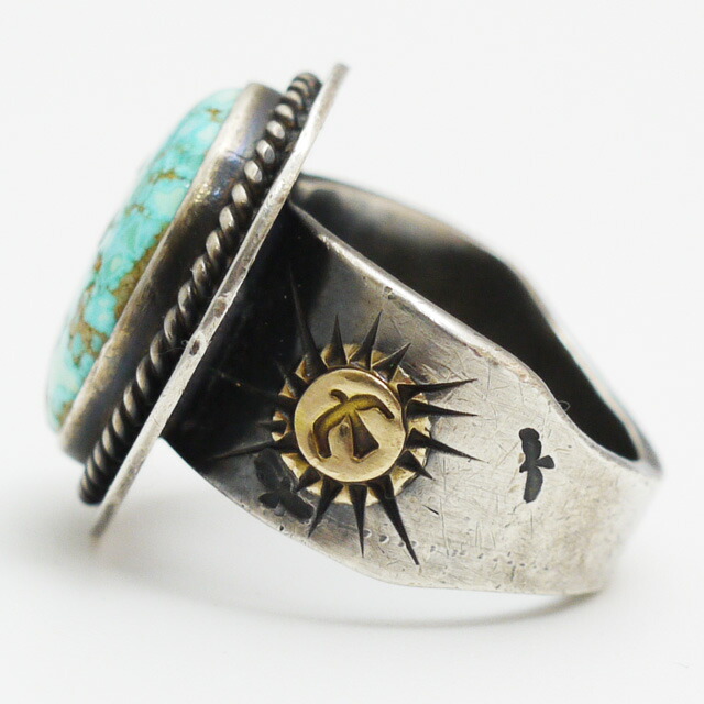 楽天市場】goro's ゴローズ OLDオーダー物 銀縄ターコイズリング金