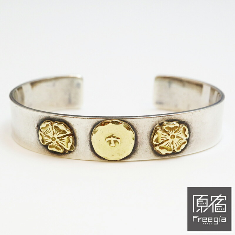 楽天市場】ゴローズ goro's 原宿フリージア ダブルローズ平打ち