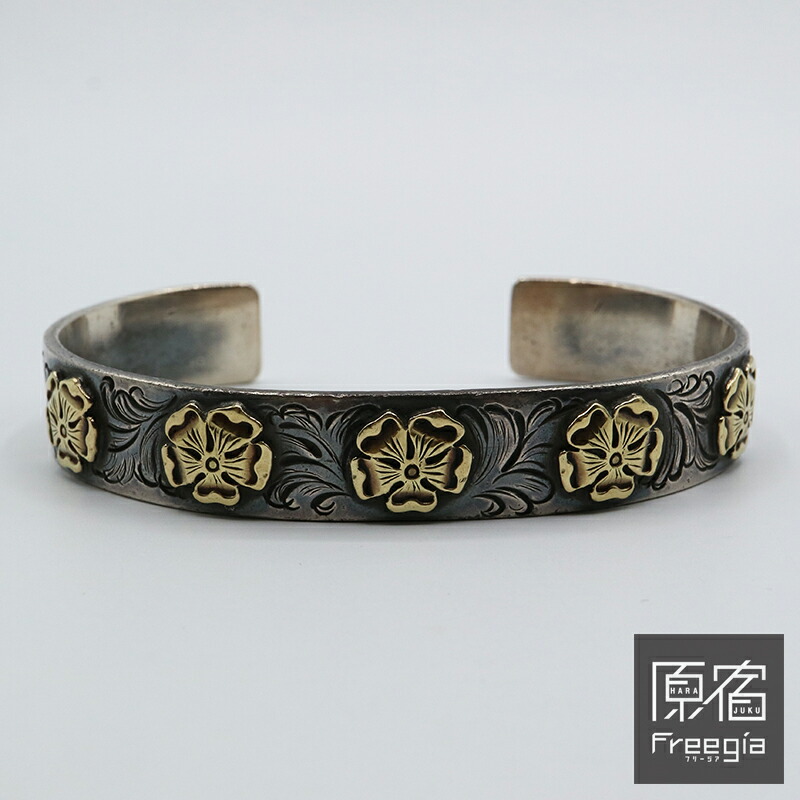 楽天市場】goro's(ゴローズ) オールド物 ファイブローズ唐草彫り平打ち