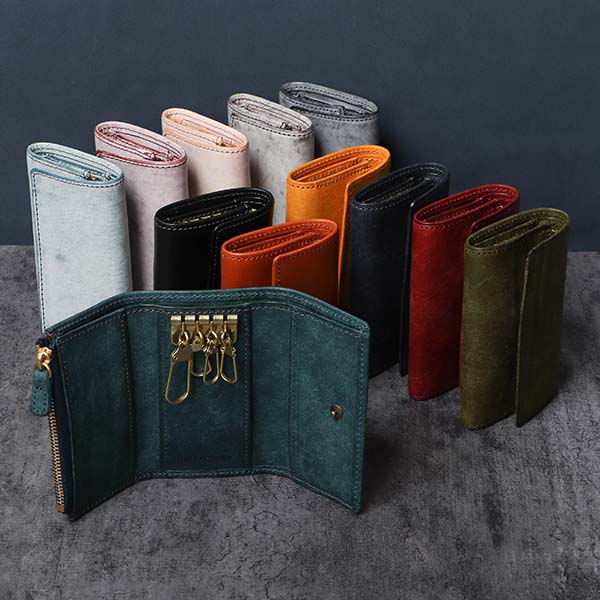 楽天市場】キーケース 小銭収納 コインケース 4連キーケース メンズ 本