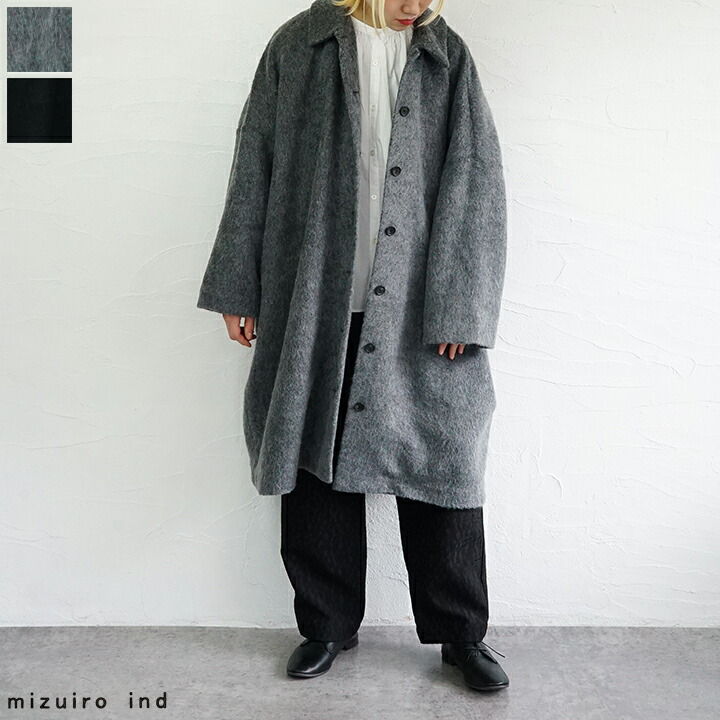 楽天市場】【sold out】mizuiro ind（ミズイロインド）ワイドシャツ