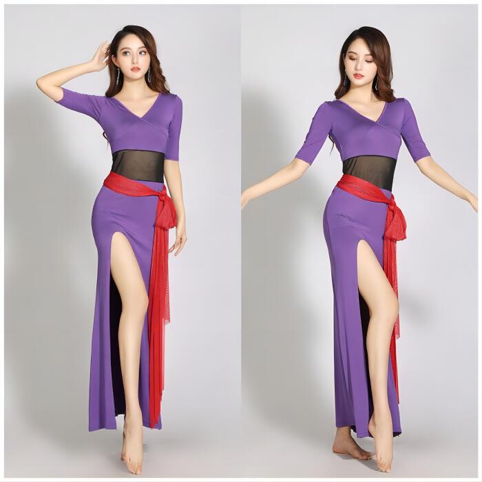 楽天市場】ベリーダンスドレス 社交ダンス ベリーダンス ワンピース