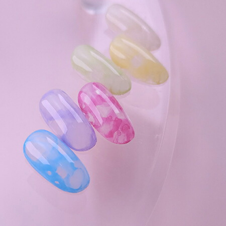 楽天市場】アイスジェル ICE GEL マーブルリキッドパステル 4ml 全6色
