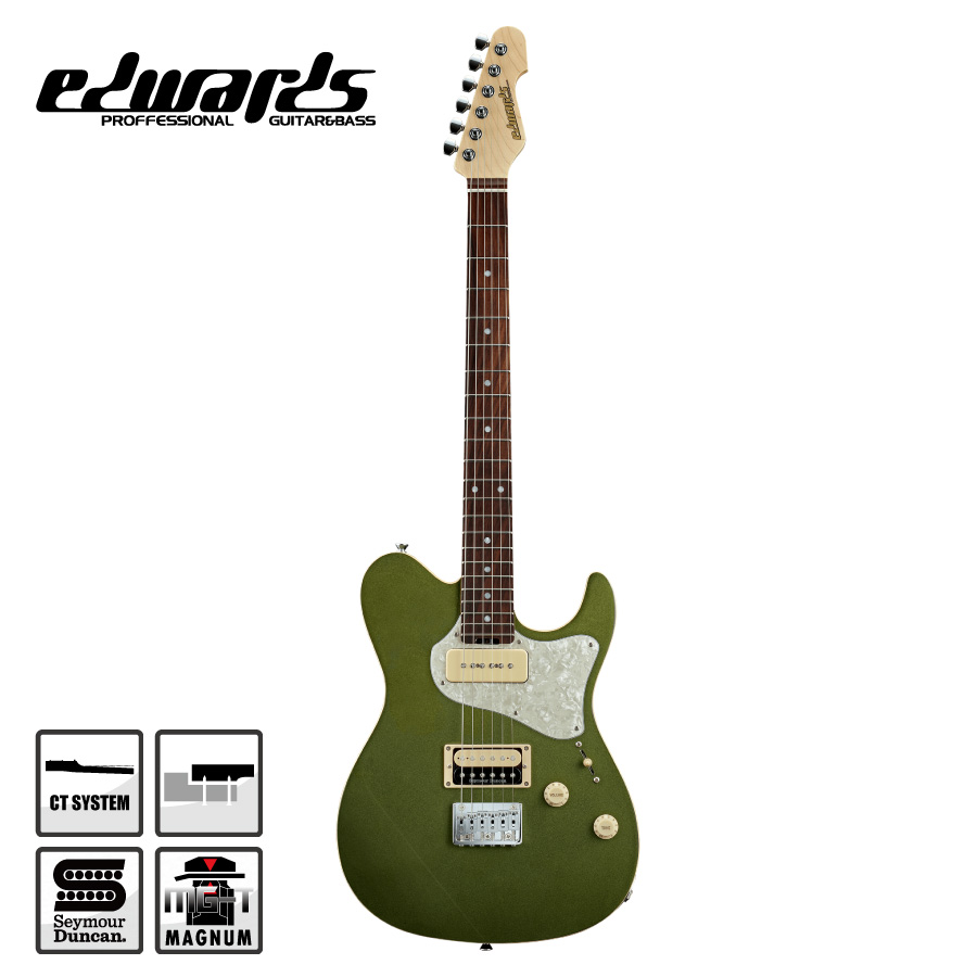 楽天市場】Edwards E-THROBBER -Leaf Green Metallic- 新品 リーフ
