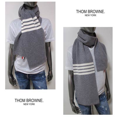 楽天市場】トムブラウン THOM BROWNE メンズ 小物 ストール マフラー