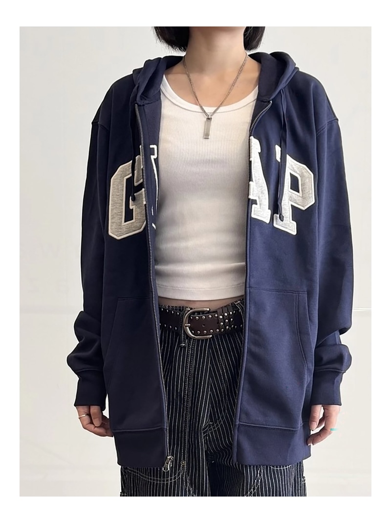 楽天市場】【SALE／30%OFF】(U)GAPロゴ フルジップパーカー(ユニ
