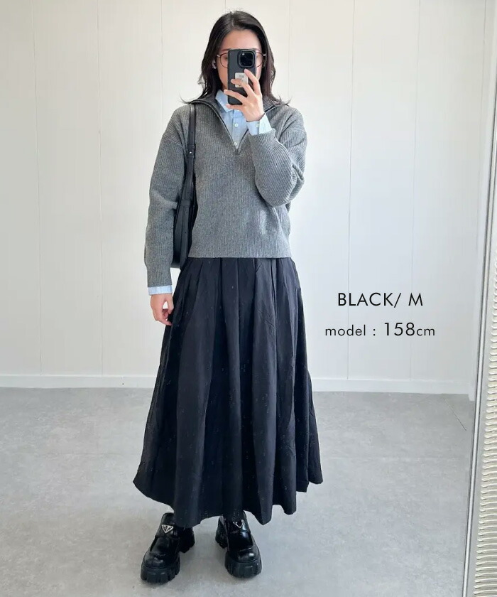 楽天市場】クーポンで20％OFF□ タックフレアスカート レディース 秋