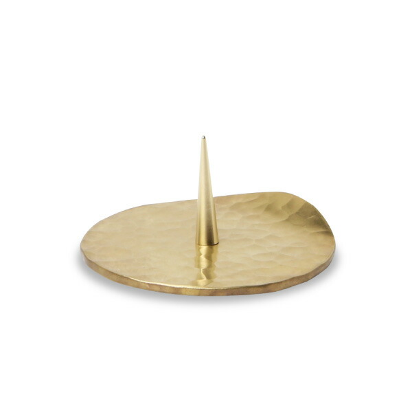 楽天市場】大與 真鍮の燭台 鎚板 角/丸 燭台 ろうそく立て ローソク