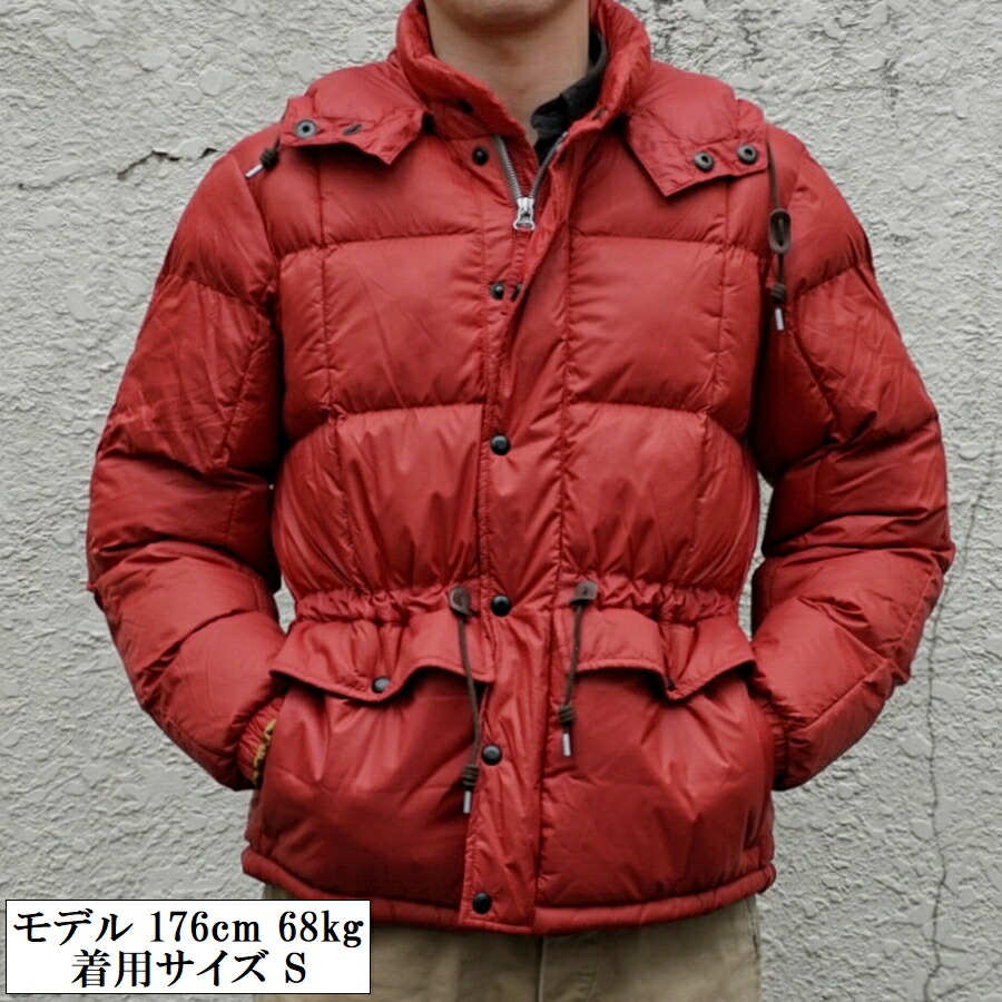 ダブルアールエル RRL カラコラムダウン サイズL オレンジ ダブル