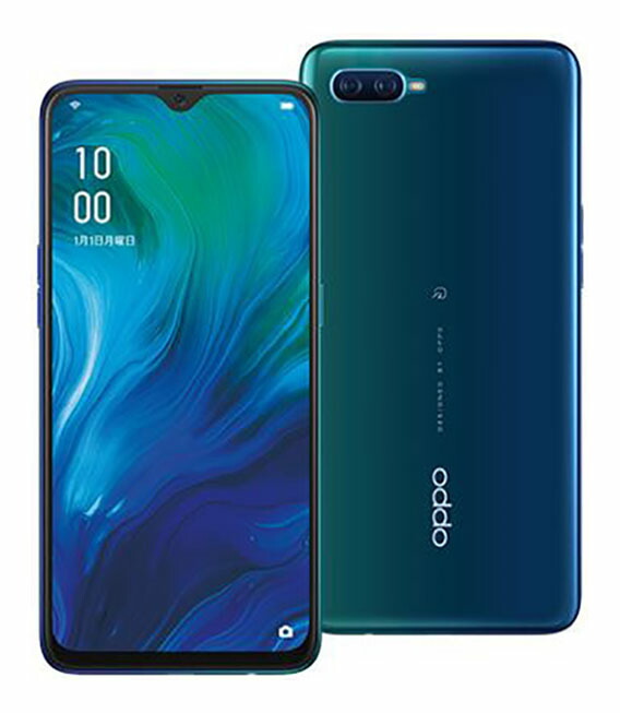楽天市場】oppo reno a ブルー（スマートフォン本体｜スマートフォン