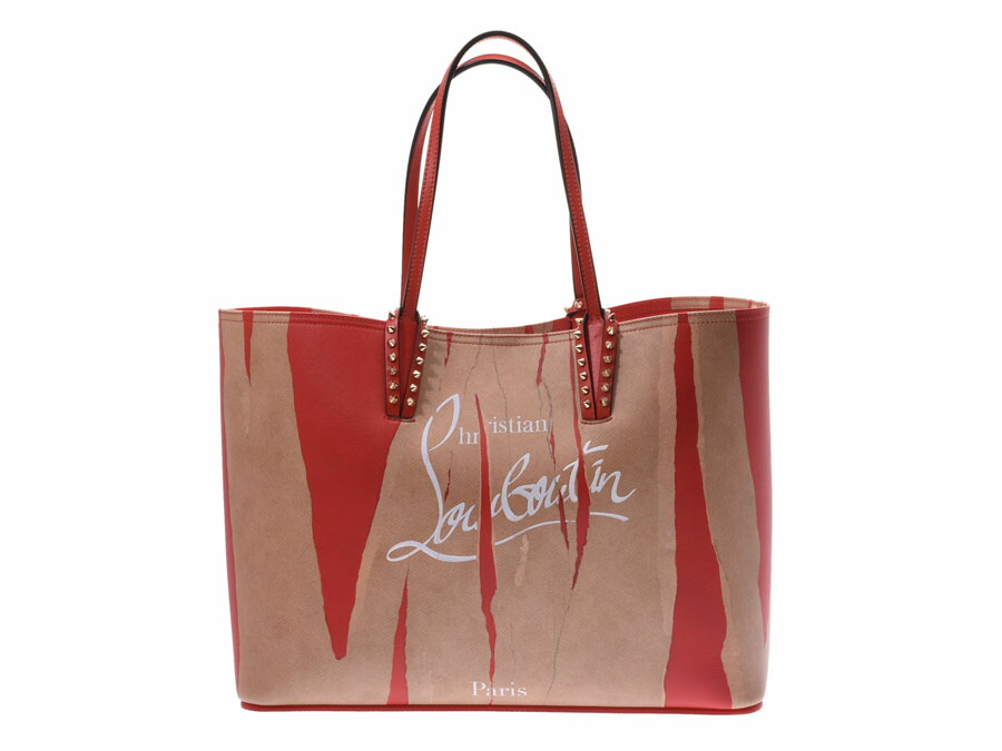 楽天市場】クリスチャンルブタン カバタ ルビクラフト 赤/ベージュ系