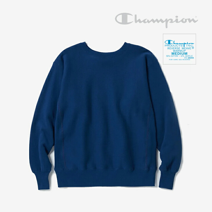 楽天市場】・CHAMPION｜True to Archives Reverse Weave Crew Neck