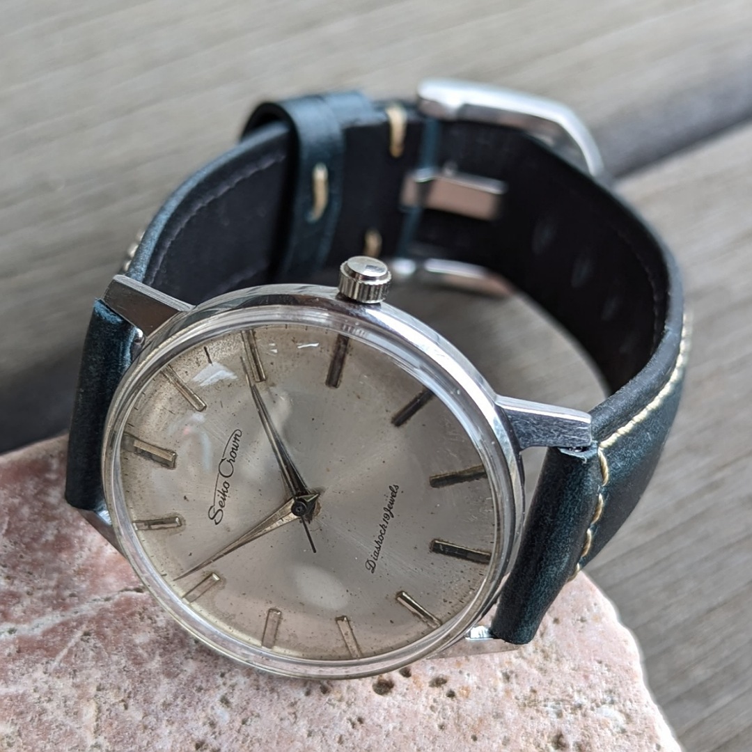 楽天市場】【中古品】【OH済み】SEIKO/セイコー Crown/クラウン 21石
