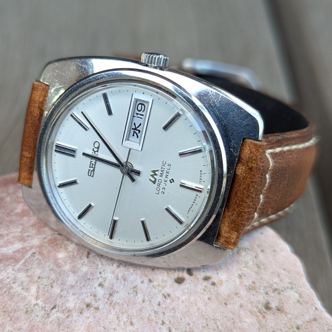 楽天市場】【中古品】【OH済み】SEIKO/セイコー LORDMATIC ロード