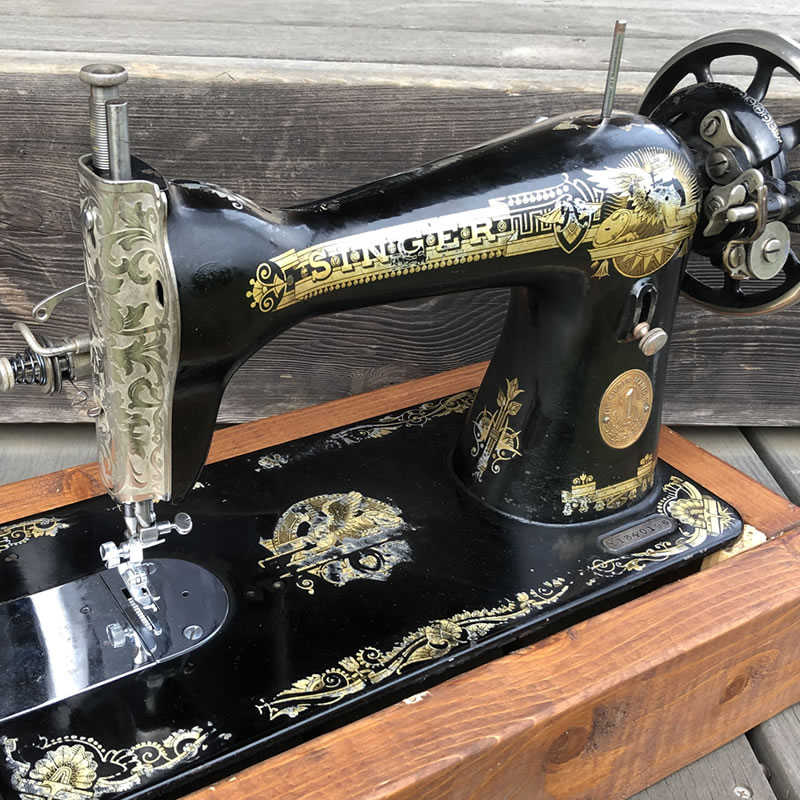 最終価格 縫えるビンテージミシン TIGER 昭和レトロ 最終価格 縫える