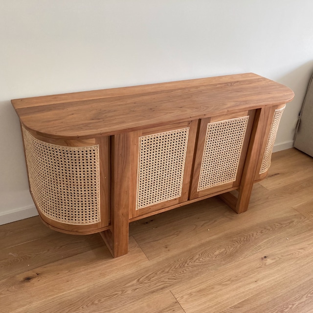 楽天市場】【送料無料】サイドボード 北欧 キャビネット レトロ